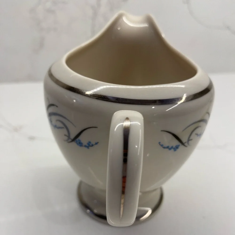 Vintage Society fine China Waltz of Spring Creamer Made in USA Tea party mcm - Picture 5 of 6